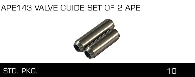 APE1 43 VALVE GUIDE SET OF 2 APE